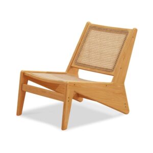 Japandi Mid-Century Accent Side Chair