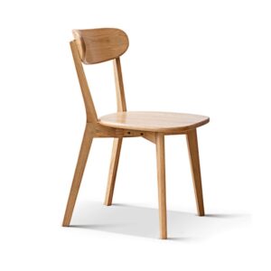 Japandi Solid Wood Dining Chair