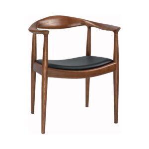 Japandi Mid-Century Lounge Chair